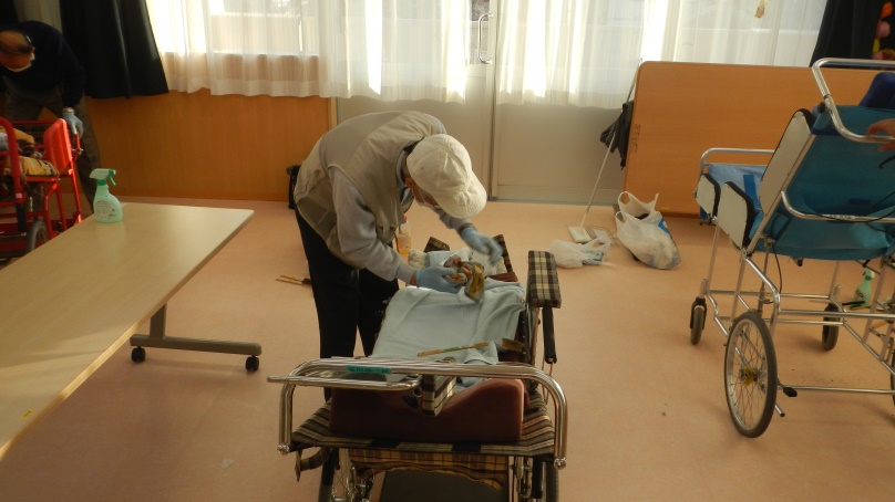 車いす清掃ボランティア