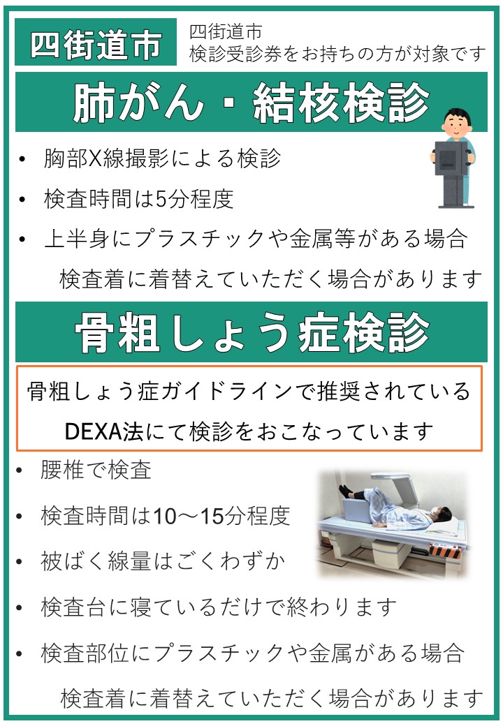 四街道市骨粗しょう症検診